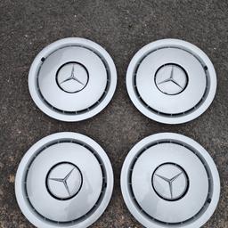 mercedes wheel trims
great condition
any questions just ask
sold as seen no returns