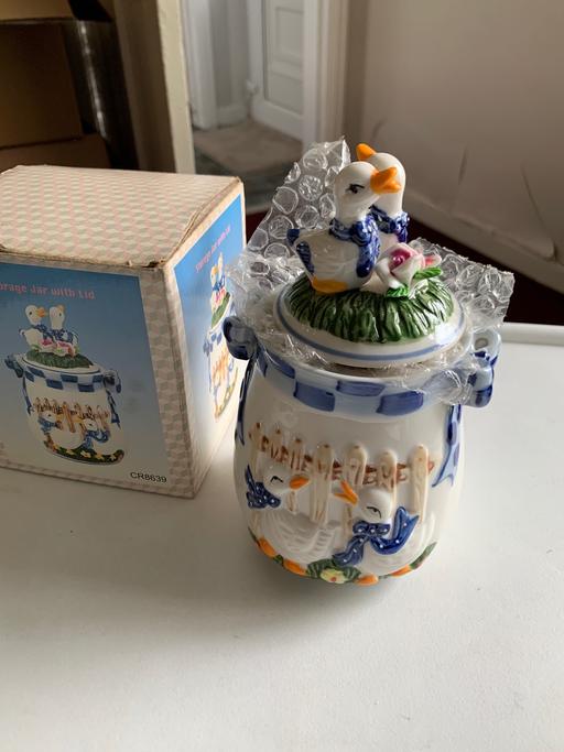 Buy & Sell Caerphilly - Wales Bedwas - Caerphilly - Photos for GIFTS storage jar with lid