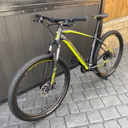 Scott aspect large bike
29 in wheels,21 speed, disc brakes
Mint condition,bought in lockdown last year 2020
Only used twice, its brand new
First to see will buy. £450no offers
