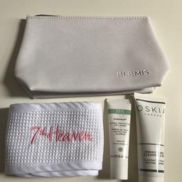 Including brand new Elemis wash bag and beauty head band