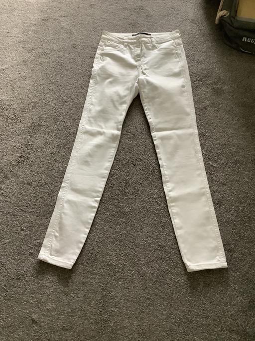 Buy & Sell West Midlands Walsall - Photos for White skinny jeans size 10