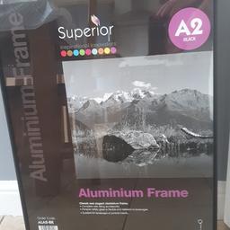 black aluminium photo frame.  The price is for each one however will sell 2 for £1.50

I have 12 in total