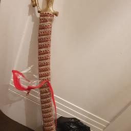 Brand new Asian wedding stick sword for Grooms. Was bought and never used . Still in packaging and was bought more expensive.  Originally from London Rrp £50
Wanting £20 ono quick sale
Collection bd5,or can deliver local  for small fee