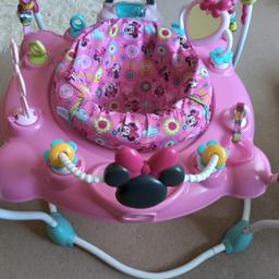 Lovey Minnie Mouse jumperoo, Good condition

Collection only due to size