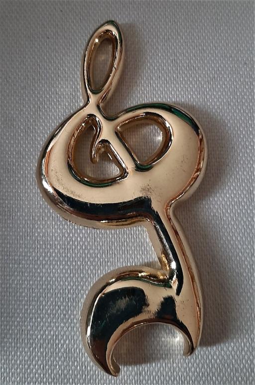 Buy & Sell Merseyside Saint Helens - Photos for gold plated musical clef paperweight