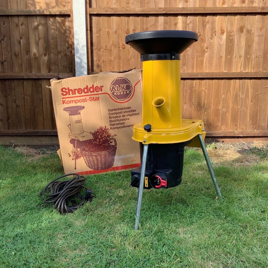 ALKO H 1100S Wood / Compost Shredder in KT17 Ewell für 30,00 £ zum