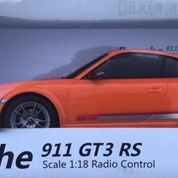 BRAND NEW BOXED & SEALED

- SCALE 1:18
- RADIO CONTROL PORCHE 911
- FULL FUNCTIONS
- LIGHTS
- 2.4GHZ FREQUECY
- LICENSED PRODUCT