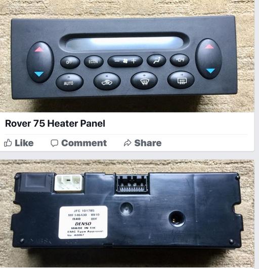 Vehicles Essex Tendring - Photos for Rover Heater Panel