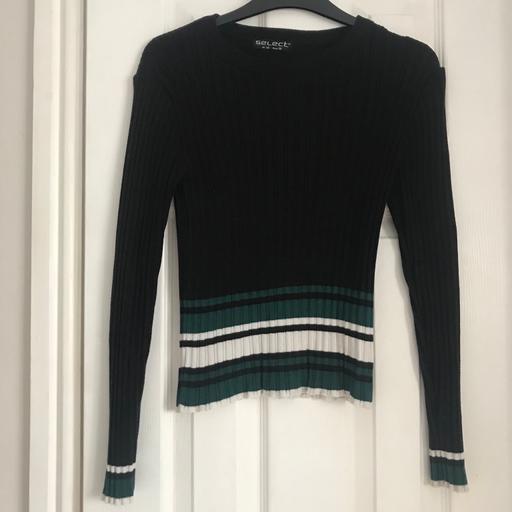 Buy & Sell Bristol Stockwood - Bristol - Photos for Black stripe hem rib jumper top long sleeve