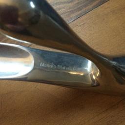 Original collectable Manolo Blahnik aluminium shoe horn. Good condition. Collection only please.