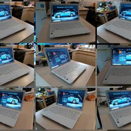 Stunning White
Toshiba Satellite C855-17Q
Intel Pentium B950 2.10GHz
15.6in Gloss Screen with Intel HD Graphics
320GB
4GB RAM
Fresh Install and Upgrade 10/09/21
Windows 10 Pro 64bit 21H1 Latest Version
Toshiba HD Webcam
Bluetooth
HDMI Port
USB 3 & 2
SD Card Reader
Battery shows over 3hrs
Charger Included
 Excellent condition
Libra Office
Open Office
Aiseesoft mp4 Converter suite
Aiseesoft DVD Converter suite
VLC Player
Nero Burn
Picasa 3 Photo Editor
COLLECTION ONLY