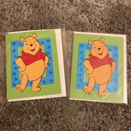 x2 handmade Winnie the Pooh cards. Blank inside. Includes envelopes. 3.5x5 inch. Listing other cards so happy to combine postage if you contact me before purchasing
