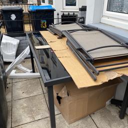FREE garden glass table and 2 chairs
Collection from en3