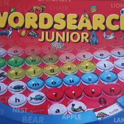 Boxed Junior Wordsearch.Used only a couple of times. Collection or local meeting point only.