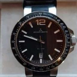Verkaufe neuwertige JACQUES Lemans Armbanduhr für herren
Sehr gross 42mm
1-1695 MILANO
inkl.original Verpackung
Und einer neuen Batterie

Versende auch gerne gegen aufpreis

Dies ist ein privatkauf kein umtausch oder rücknahme der Ware