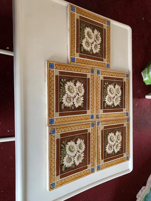 Buy & Sell Caerphilly - Wales Trethomas - Caerphilly - Photos for Victorian tiles set of five