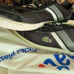 mens Lacoste trainers size 8