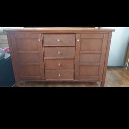 Large sideboard with 4 drawers. Needs some tlc.