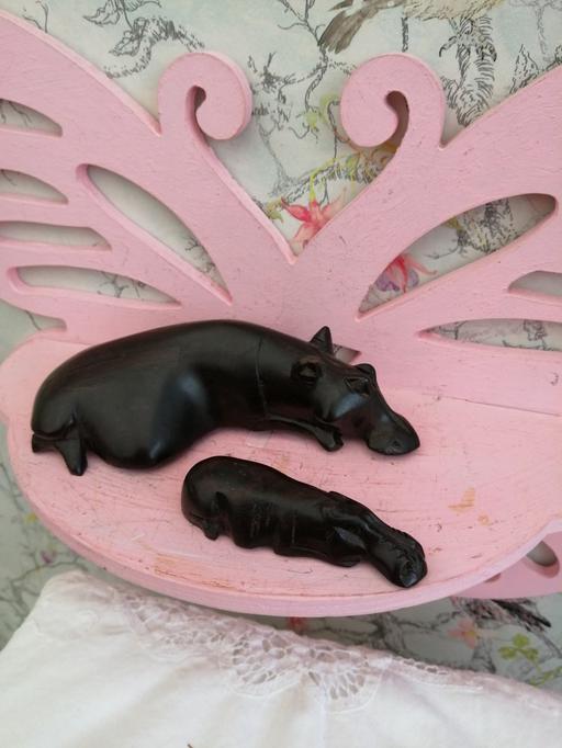 Buy & Sell Derbyshire Derby - Photos for Wooden hippos