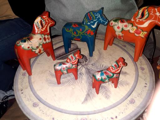 Classes West Midlands Birmingham - Photos for Swedish wooden hand painted horse family