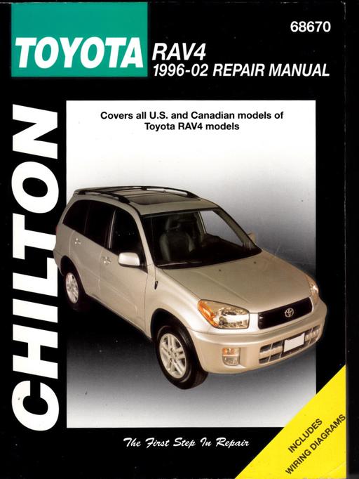 Vehicles Greater Manchester Stockport - Photos for CHILTON TOYOTA RAV4 REPAIR MANUAL 1996 - 2002