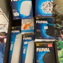 Refill pads etc for Fluval 306/406

6 x Fluval washing pads
Small amount of pre filter stones
2 x Fluval Black bio pads
Small amount of activated carbon filter
2 x Fluval larger white filter pads
2 x Fluval medium white filter pads
1 x Fluval bag of carbon
Please check out my other items on here