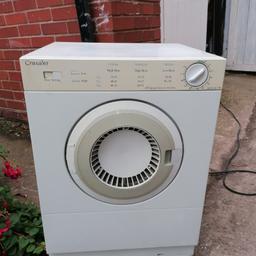 Vented dryer works well can be shown it working before paying u can collect or I can deliver locally to Willenhall area if further then abit of fuel money wud be great I'm a genuine seller to shpock and if read my feedback before purchasing that also wud be great thank u for looking and hope to hear from u soon