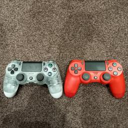 PS4 controllers both untested. They look to be in good shape from external look. Sold as seen. Take both for £15