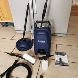 Brand new boxed never been used.
Spear & Jackson Pressure Washer - 1400W.
Collection only