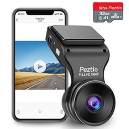 Dash Cam WiFi Full HD 1080P Car Dash Camera Recorder, Dashcam for Cars

FREE SD CARD

Night Vision, 170° Wide Angle, WDR, Loop Recording, G-sensor, Parking Monitor, Motion Detection.

Brand: Peztio
Screen size: 1.5 Inches
Video capture resolution: 1080p
Display type: LCD
Control method: Touch
Connectivity: Wi-Fi

FHD 1080P & 170° Wide Angle Lens:

The dashcams for cars equips a powerful lens, which can record FHD 1080P crystal videos. 
Package content:
Front camera
charger
manual