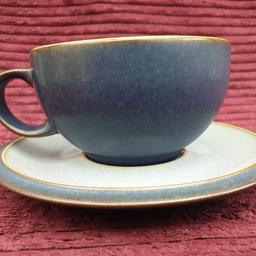 Denby Blue Jetty Cup And Saucer
Excellent Condition
No Chips , Cracks Or Crazing