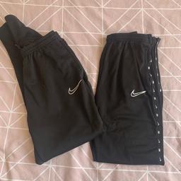 Both boys Nike black bottoms size youth xl ( age 14/16 roughly ) in ex condition 

Price for both will post if postage paid thanks