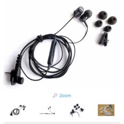 Never used. Can post out for free. Sepura covert Sony earphones.