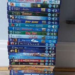 34 disney films. Great for collection or carboot resale. £15.00. Any questions please ask.