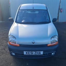 HERE WE HAVE A RENAULT KANGOO AUTHENTIQUE, 1.4 PETROL, AUTOMATIC, 2001, SILVER, MPV, COMES WITH FULL MOT EXPRING ON: 16TH SEPTEMBER 2022, VERY LOW MILEAGE: 42250, V5 PRESENT, 1 FORMER KEEPER, WHEEL CHAIR ACCESS, WHEEL-CHAIR FITTED RAMP. 

DRIVES LOVELY, VERY CLEAN.

BARGAIN TRADE PRICE £1995

FOR FURTHER INFORMATION PLEASE CALL US ON 01902 457 171.