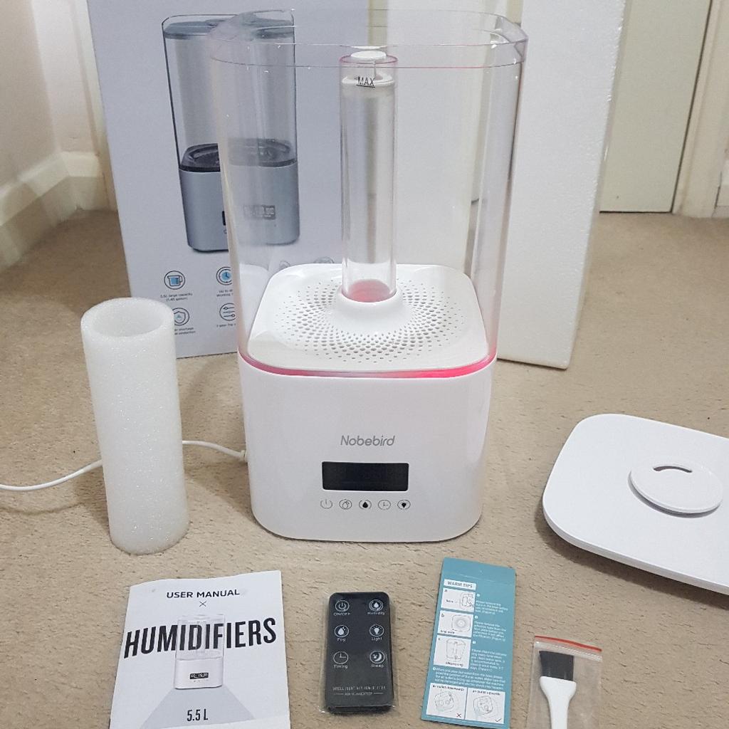 Nobebird digital remote controlled humidifier in East Staffordshire für
