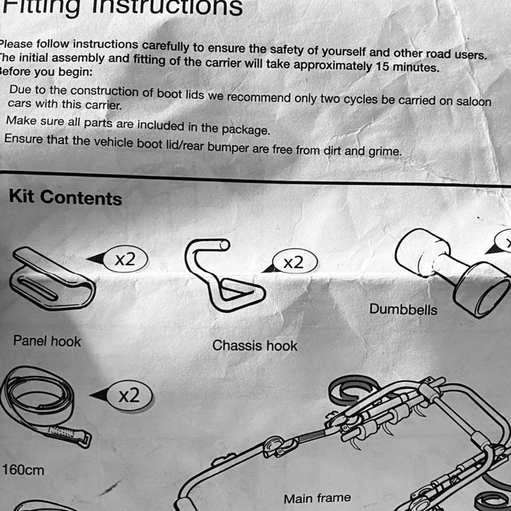 3 Bike car rack in Doncaster für £ 30,00 zum Verkauf Shpock AT