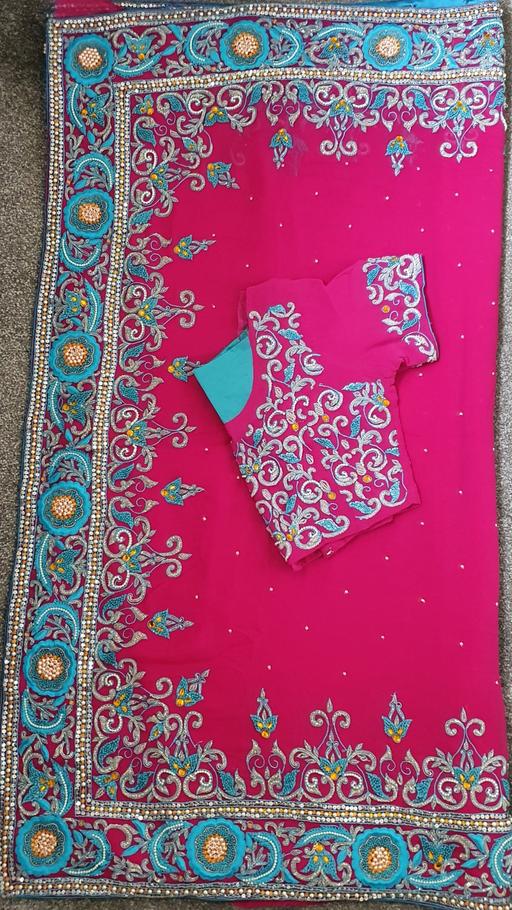 Buy & Sell West Midlands Birmingham - Photos for Beautiful Detailed Saree