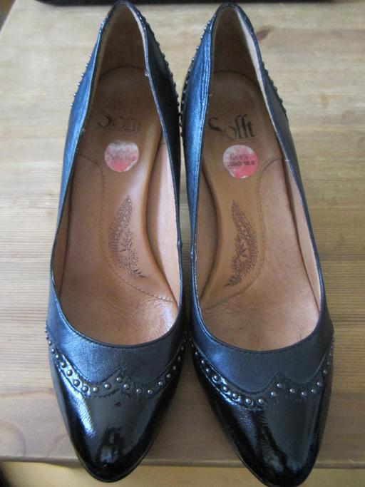 Buy & Sell West London Chiswick - West London - Photos for SOFFT COURT BLACK SHOES SIZE 5