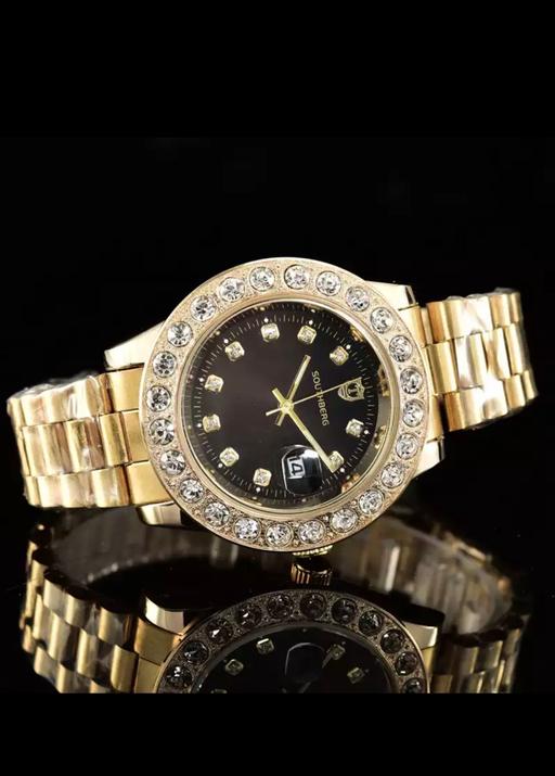 Buy & Sell Greater Manchester Manchester - Photos for Unisex Quartz Luxury Bling Ladies Men Watch