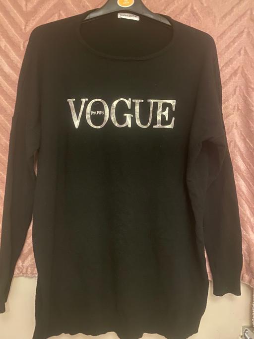 Buy & Sell Kent Thanet - Photos for Vogue print jumper top