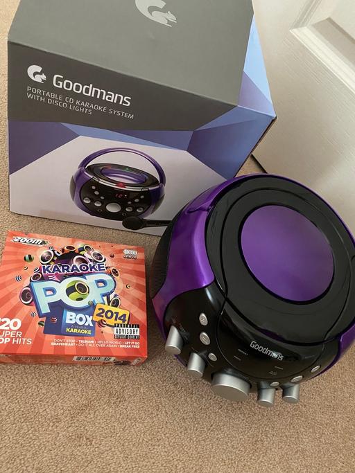 Buy & Sell Wiltshire Swindon - Photos for Goodmans portable cd karaoke system