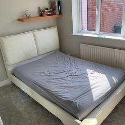 For sale is one double bed frame and mattress. Condition is good it has few marks after being dry stored in garage for a while

It is too large for the spare room at our new house hence sale.

It is currently dismantled ready to be collected.

Cash on collection only from Netherton WF4