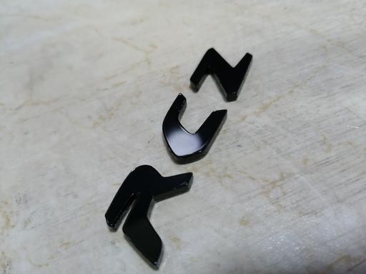 Vehicles Newport - Wales Bettws - Newport - Photos for Peugeot RCZ rear side badge emblms in black