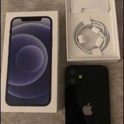 Apple iPhone 12 - 64GB - Black (EE).

Brand new- with everything in original box. Also included x2 screen protectors and transparent case. Reduced price ALOT so no offers please :) 

Locked to EE but can be unlocked in any phone shop.