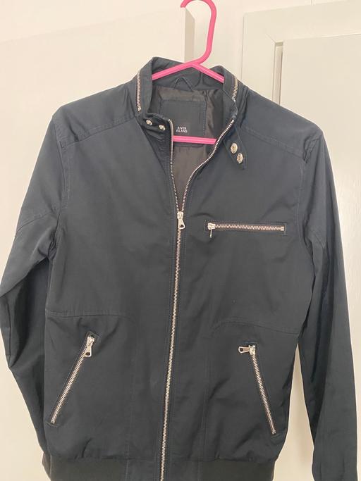 Buy & Sell South East London Kidbrooke - South East London - Photos for Black zip up river island bomber jacket small