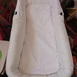 Beautiful SilverCross elegance sleepover pram. Comes in a lovely black and white leatherette colour scheme. Comes with cover for carry cot and cosy toes for toddler stage and rain cover. Can be front or parent facing.

This pram is used, with a few small marks on inside material. Has been well looked after. Is beautifully made, lovely to push as nice and bouncy.

Sad to be selling my pram, however it does not fit my life style anymore as it is a big pram. Can deliver if local.