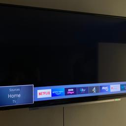 Selling because I don’t need it anymore, like new. Smart TV comes with Netflix/IPlayer and other streaming services. Brought this year.

70 or nearest offer did originally buy this for £340 in feb.

Comes with TV bracket
Collection only