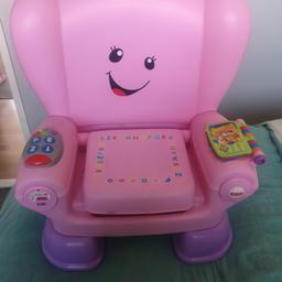 Pink Fisher price interactive smart stages chair
Collection from B35
No time wasters please!