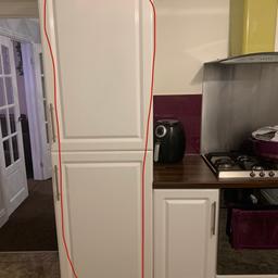 Integrated 50/50 Beko fridge freezer

Has been removed now from my kitchen and out of the unit as shown in pic but comes with the unit (dismantled)

Open to offers